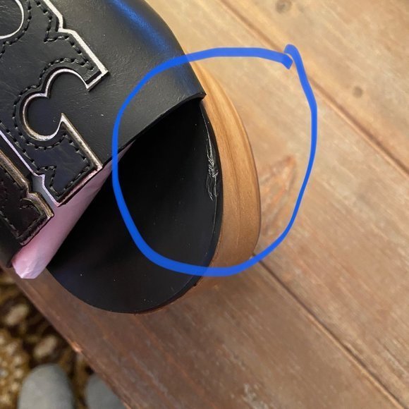 Tory Burch 80MM Ines Wedges 8.5 - Picture 4 of 7